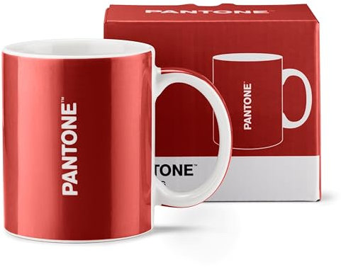 PANTONE - Tazza Colazione Personalizzata Pantone in Porcellana Resistente, Durevole, Antimacchia, Graffi, Odori - Tazze Caffe e The 350ml, Idee Regalo Regali Natale, Mug per Lavastoviglie e Microonde
