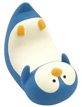 NOENNULL Niedlicher Handy-Ständer, niedlicher Pinguin, Delfin, Hai, Handy-Ständer für Schreibtisch, Tier, Schreibtischzubehör, Heimbüro-Dekor (Pinguin)