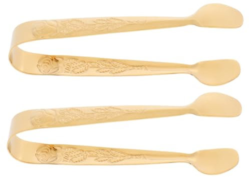 LABRIMP Pinze in Acciaio Inossidabile Mini Pinze Per Cubetti Di Zucchero Per Antipasti Servizio Da Tavola Per Caffè Bar Party Tea