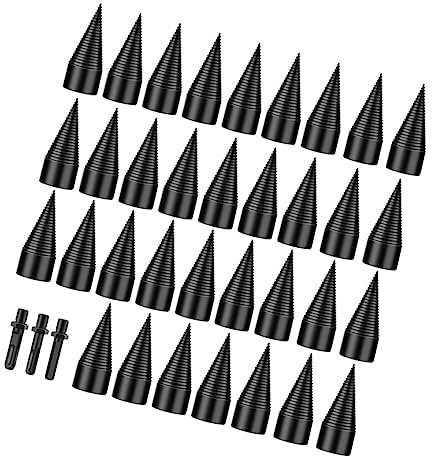 YARNOW Woodworking Drill Bit Wood Splitter Drill Bit for Log Splitter Firewood Kindling Screw