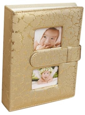 FUNOMOCYA 1 Pz Album Fotografico Inset con Copertura Album da Te per Foto Preziose Capacità Copertura per Feste e Speciali