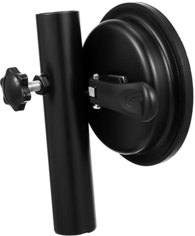 Milisten 1Pc Flag Pole Holder Bracket Aluminum Alloy Flagpole Support for Easy Wall Mounting Suitable for National Garden Flags Windsocks Durable Convenient Display