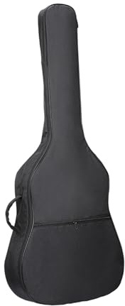BHFZIAP Gitarrentasche, gepolstert, für Akustikgitarren, klassische Gitarre, Schwarz, 104 x 42 x 13 cm, Schwarz, 104 x 42 x 13 cm, 104x42x13cm, Siehe Beschreibung