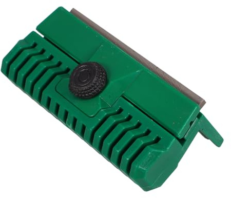 FUTUREORYY Affûteur De Guide-chaîne De Tronçonneuse Compact en Plastique Outil De Dressage Et Réparation De Rail pour Tronçonneuse Accessoire Portable Compatible Modèles Variés Usage Extérieur Jardin
