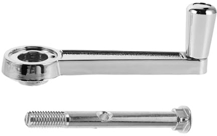 Milisten Set de Poignée de Manivelle Robuste pour Parasol de Jardin Accessoires de Remplacement pour Poignée Rotative Extérieure