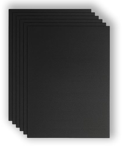 4 Stück Backpapier Wiederverwendbar, Teflon Grillmatte - 0,2 mm Antihaft Grillfolie für Gasgrill und Holzkohle, Wiederverwendbares Backpapier und Dauerbackfolie, Outdoor Grillzubehör (40x33cm)
