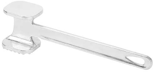 Dioche pour la Viande Marteau Attendrisseur de Viande en Alliage d'aluminium Domestique, Accessoire de Cuisine adapté au Bœuf, au Porc et au poulet ; Léger et résistant.