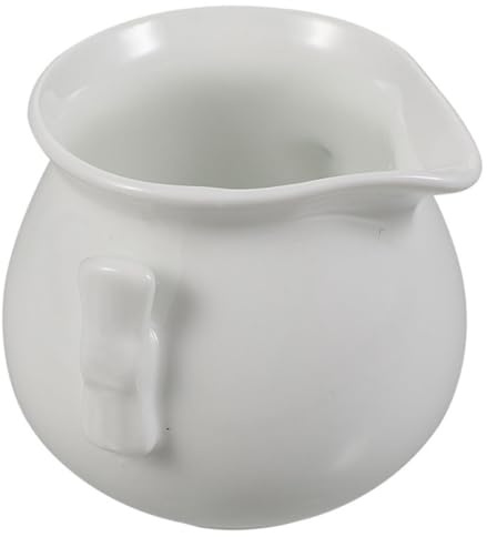 LIFKICH Salsiera Ceramica Bianca per Condimenti, Frutta e Salse