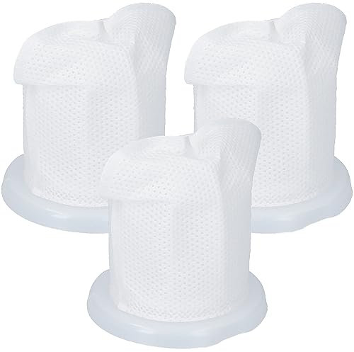 McFilter | 3 Schmutzfilter geeignet für Vorwerk Kobold VC100 Filter Set Akkusauger VC100 VC 100 Ersatzfilter Staubsaugerfilter Schmutzfilter Ersatzteile Handstaubsauger Filter Einheit Zubehör