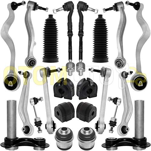 Brazo de suspensión delantero/trasero para BMW 5 E60 E61 triángulo, rótula, biela 24 piezas