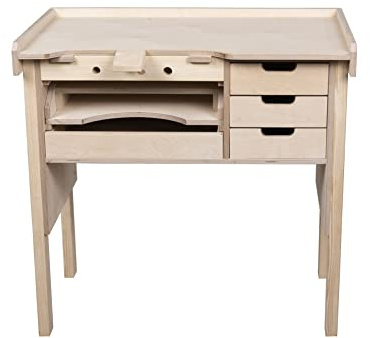 Arbor Garden Solutions Jewellers Workbench, Opifex Craftsman Workstation, Craft Table - Multiple surface option available (18mm Birch Hardwood)