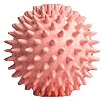 Igel Massageball Faszienball Muskelentspannung Massagestab Schulter Nacken Bein Sohle (Rosa)