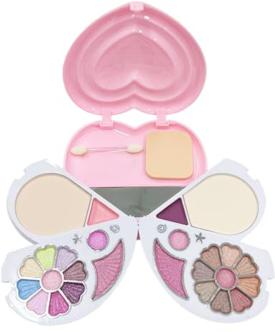 Palette Fard À Paupière, 24 Couleurs Kit Maquillage Femme, Coffret avec Rouge à Lèvre, Pinceaux, Bâton Contour, Correcteur, Fard à Joues
