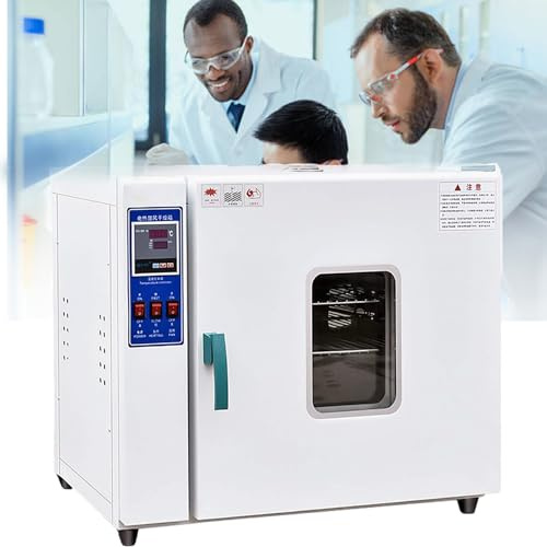 JINTAOMA CalefaccióN EléCtrica Horno De Secado RáPido A Temperatura Constante Prueba De Laboratorio Horno PequeñO De Alta Temperatura Secador Industrial, 300 Grados C,16L