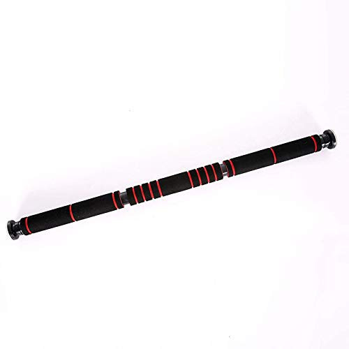 Klimmzugstangen GYHOME Reckstange, tragbarer/an der Wand montierter Türrahmen-Krafttrainingshebel, Klimmzug-Liegestütze-Heim-Fitnessstudio, schwarz, 80–130 cm