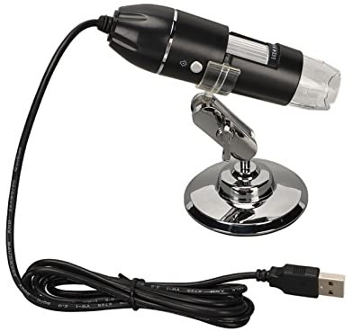 50X Bis 1600X USB-Digitalmikroskop, HD-Auflösung, 8 LED-Leuchten, Tragbare Handelektronikkamera, Fotofernglas, Mikroskope, Mikroskope mit Fotospeicherfunktion