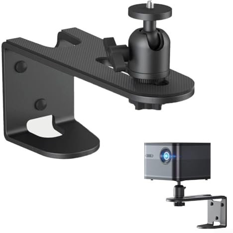 Projector Mount Stand For Ceiling Or Wall Bracket | 3Kg Capacity | Projector Wall Mount Bracket Stand 1/4 Inch Screw Hole Adjustable