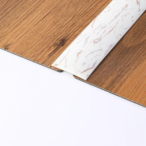 Peel and Stick Vinyl Flooring Transition Strips Easy Installation for Cabinet Countertop Ceiling and Stairs Floor Trim Seam Joint Strips for a Seamless Look
