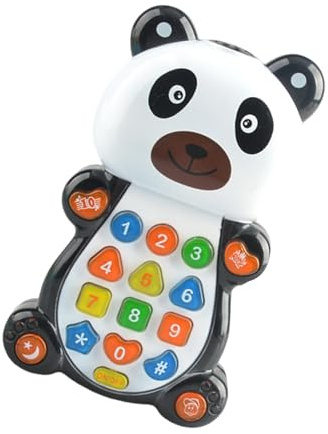 Educational Baby Smartphone Toy Sensory Musical Phone Learning Toy Cognitive Skill For Kids Auditory Training Music