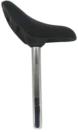 predolo Sella per Bicicletta per Bambini con Reggisella Diametro di 25 Mm, Sella Bici Comoda in Pelle PU E Materiali in Ferro, Cuscino Impermeabile per Bici Senza Pedali