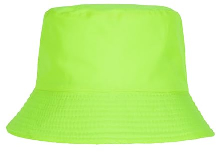 Boland - Neon Fischerhut, leuchtet im Schwarzlicht, Mütze für Karneval, Mottoparty oder Festival, Bucket Hat