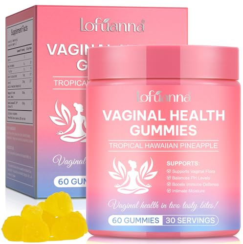 Probioticos Mujer Flora Intima, Gominolas Equilibrio Femenino 60 Gummies, Probióticos para Flora Vaginal y Bienestar Íntimo de la Mujer, con Arándano Rojo, Prebióticos y Vitaminas, Suplemento Vegano