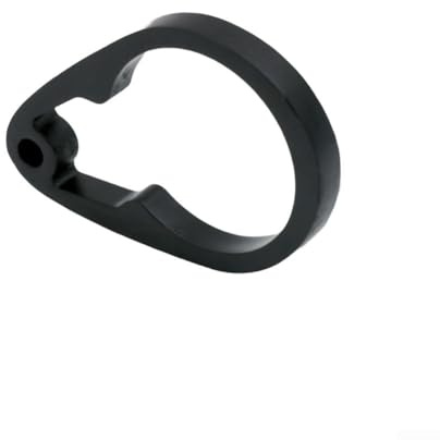 Honseadek Espaciador de carbono ligero de 5 mm para F10 F12 Series Kit de montaje de rodamientos de auriculares equipado con arandelas de aleación para alineación de rodamientos (negro)