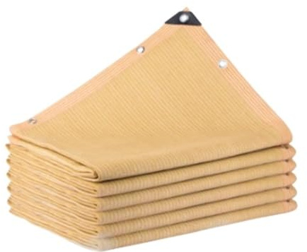 HDPE Multi Purpose Awning UV Resistant Waterproof Canopy for Outdoor Use Pergola Set Carport with Sturdy Frame for Patio Garden Parties Driveway Cover BBQ Shelter (Beige)