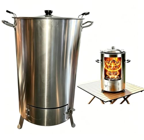 Estufa de barril de pollo asador, equipo de picnic al aire libre
