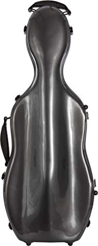 M-Case Bratschenkoffer Fiberglass 38-43 Ultra Light Point schwarz - Burgunderrot Musiktasche