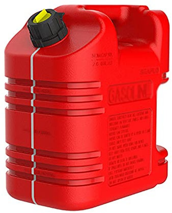 CGF- Benzinkanister Kunststoff-Benzin-Kanister-Behälter zur Lagerung von Kraftstoff Diesel-Öl-Behälter-Kanister mit flexiblem Ausgießer und Siphon-Handpumpe (5L,10L,20L) mit UN-Zulassung