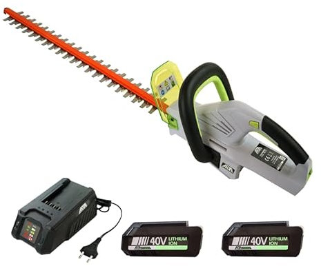 SAKAWA Cortasetos de Batería 40V Akita + 2 Batería + Cargador