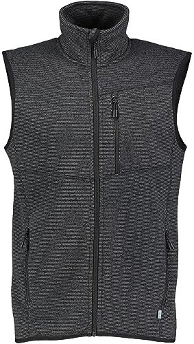 meru Herren Fleeceweste BERGEN schwarz (200), XL