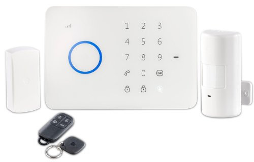 VisorTech Kleine Alarmanlage: GSM-Alarmanlage XMD-4800.pro (Versandrückläufer) (Bewegungsmelder außen mit Alarm, Alarm System für zu Hause, Überwachungssystem Funk)