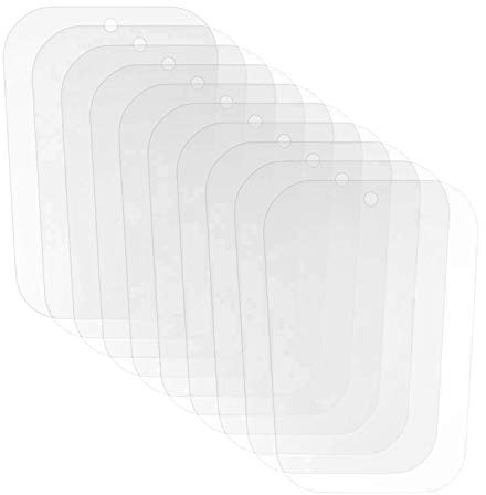 Wanjorlay 5 Pairs (10 Sheets 16 Inch) Boot Shaper Form Inserts Boots Tall Support for Women and Men Transparent Color