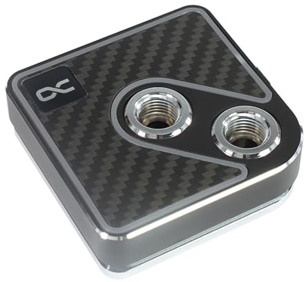 Alphacool Core 1 Aurora CPU Water Block, Carbon