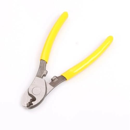 GSCLZ Bolt Cutter 2 Pcs 6 Inches Cable Cutter Hand Tool Electrical Wire Peeling Home Non Slip Handle Plier For Mechanics Carpentry