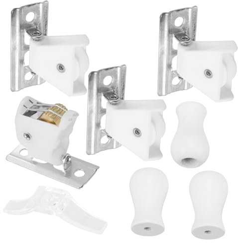 Cabilock 1satz Roller Blind Zubehör Robuste Montage Teile Für Innenrollläden Inkl Kettenzug Und Halterungen Für Einfache Installation Und Nachhaltigen Einsatz