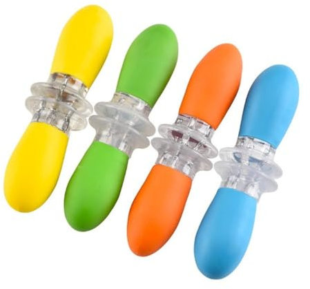 Corn Cob Holders 8 Pcs/ 4 Pairs,Corn Holders Corn on The Cob Holders Cob Skewers Stainless Steel Corn Fork for BBQ Home Cooking (Multicolour)