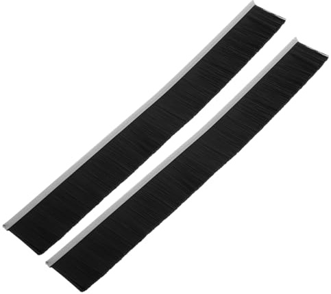 BESPORTBLE Letterbox Brush Strip 2pcs Mail Box Parts Bristle Seal Strip for Lid Dust Removal and Water Resistant Mailbox Seal for Home Office and Postal Use