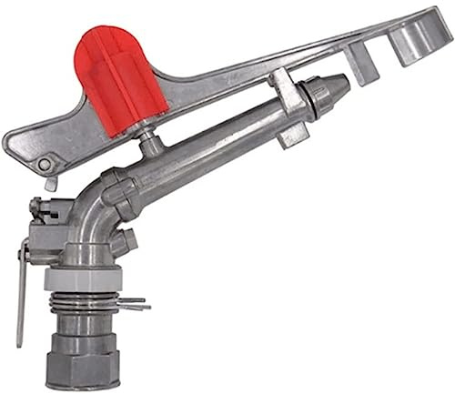 Pistolet pulvérisateur d'irrigation, buse en alliage de zinc de 3,8 cm, arroseur réglable à 360 degrés pour fermes, vergers, jardins de thé, foresterie