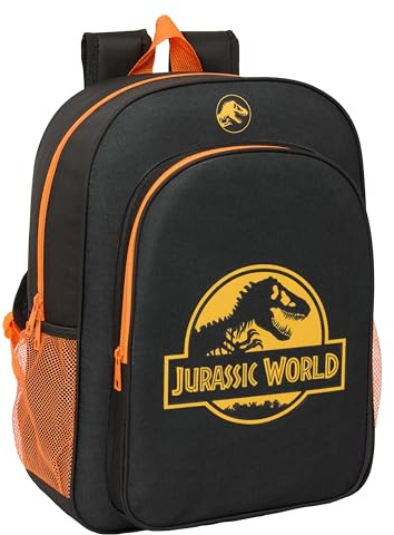 JURASSIC WORLD – Children's School Backpack, Children's Backpack, Adaptable to Trolley, Ideal for School Children, Comfortable and Versatile, Quality and Resistance, 33 x 14 x 42 cm