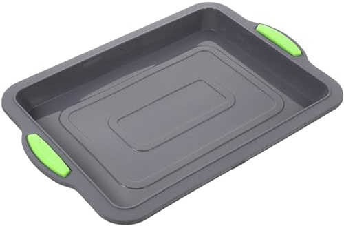 Generico Stampo in Silicone per Dolci Multifunzione Antiaderente Teglia per Pane e Pezzi di Torta Resistente al Calore e Facile da Pulire per Cucina e Panetteria