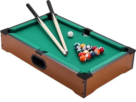 KiBcsLic Kids Spieltisch Kinder Billardtisch Mini Snooker Tischspiel Interaktives Billiardspiel MDF Platte für Eltern Kind für Familien Heimnutzung Freizeit 34