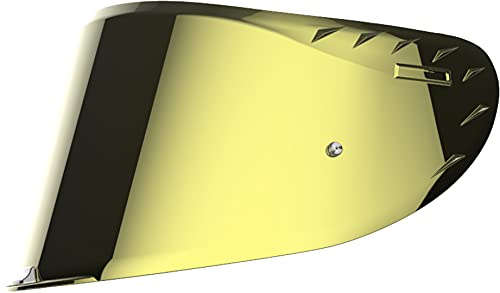 LS2, visor FF327 Challenger iridium gold