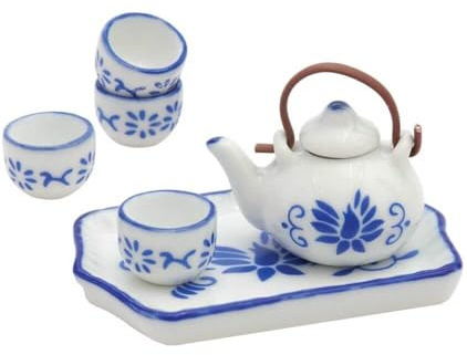 Service à thé miniature - 6 pcs