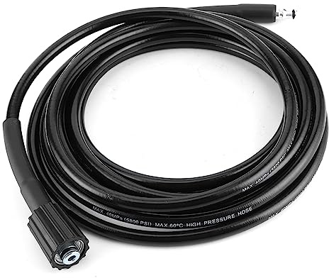 M22 Pressure Washer Hose Power Wash Fit for LUTIAN and YILI 5 Series, 40Mpa Jet Car Washer Hose Water Cleaning Hose Extension Washer Tube, Car Cleaning Accessory (10m)