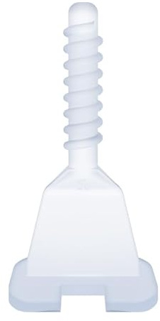 CILSON - Fliesen Nivelliersystem, Tornado, 1 mm 2.000 Stück Gewindelaschen, Werkzeuglos, Fliesenverlegehilfe