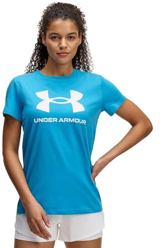 Under Armour Live Sportstyle Graphic-T-Shirt für Damen, Kurzarm, Rundhalsausschnitt, Mittel