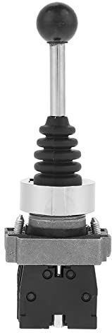 plplaaoo 1pc Joystick Momentary Switch,Spring Return Joy Stick,Xd2pa22cr 2no 2-Position Spring Return Momentary Joy Stick Joystick Switch for Industrial Control Ac 50hz And Dc Circuits